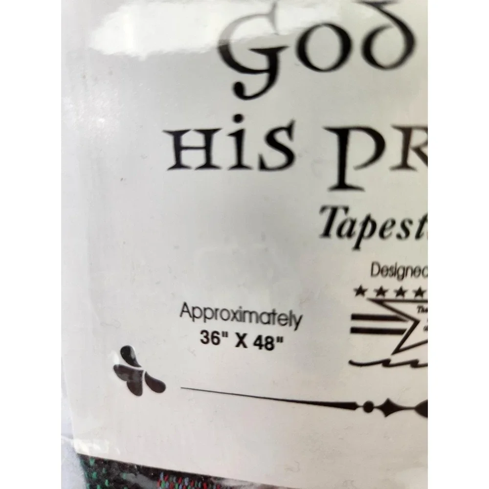 NEW Vintage Noahs Ark God Keeps His Promises Tapestry Fringe Throw Blanket Bible